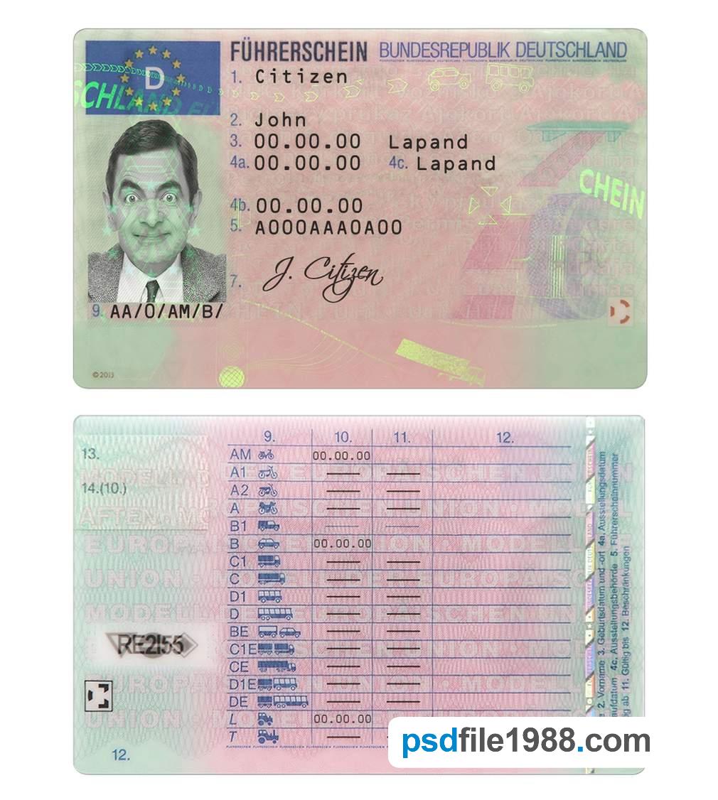 Germany Driving License